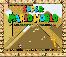 Super Mario World Expansion Deluxe Title Screen